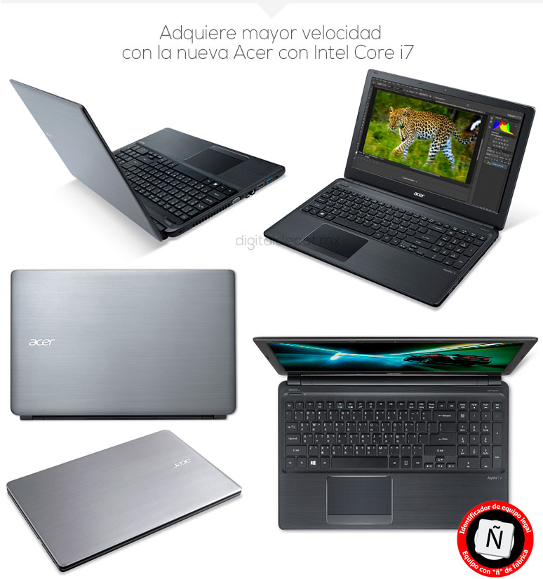 Acer-Laptop-Notebook-Aspire V5-Gamer-Intel Core i7-16Gb Ram-1Tb DD-fotos