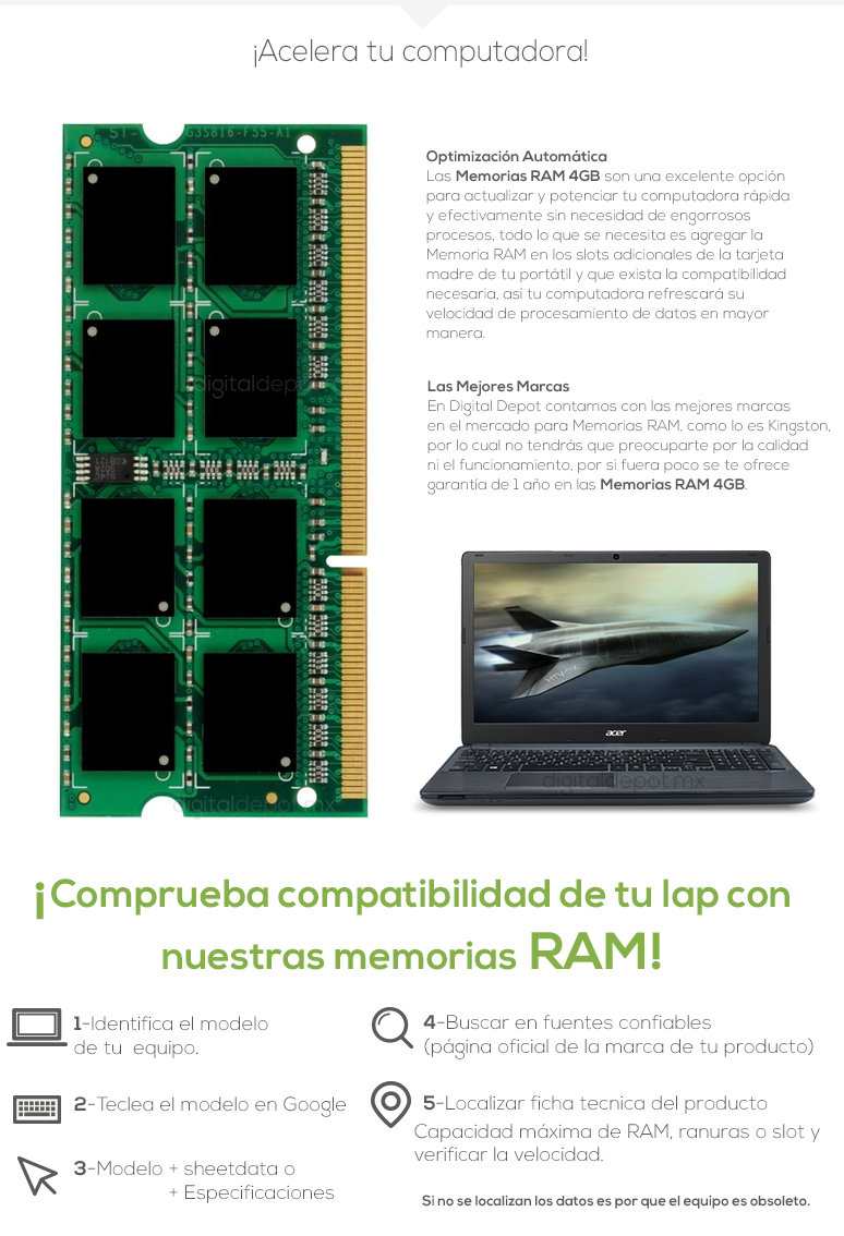 Ram-Memoria Ram-4GB-DDR3-SODIMM-ASINT-SAMSUNG-HYNIX-fotos