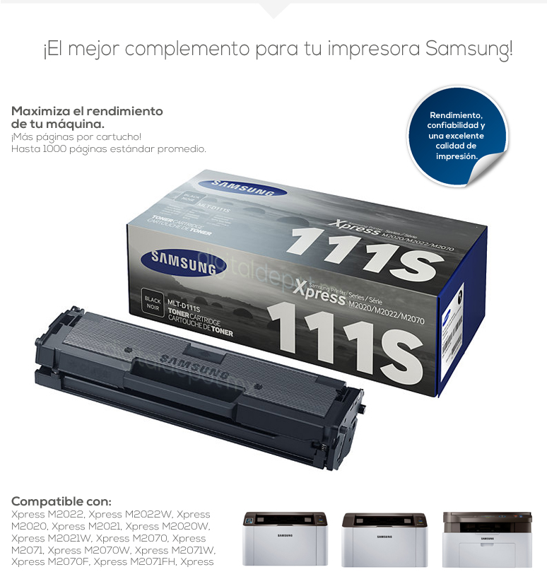Samsung-Toner-MLT-D111S-economico-hasta 1000 paginas-fotos