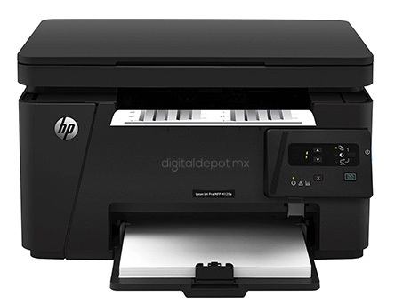 HP-impresora-printer-LaserJet Pro-Multifuncional-Laser-Escaner cama plana-128 MB de almacenamiento-imagen-destacada