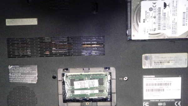 Optimización en reparación de laptop Toshiba en Guadalajara
