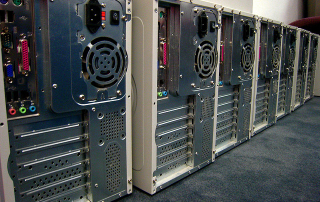 Mantenimiento de computadoras de oficinas